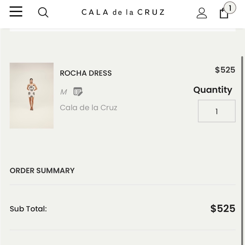 NWT • Cala de la cruz Rocha dress - medium! - Picture 10 of 11